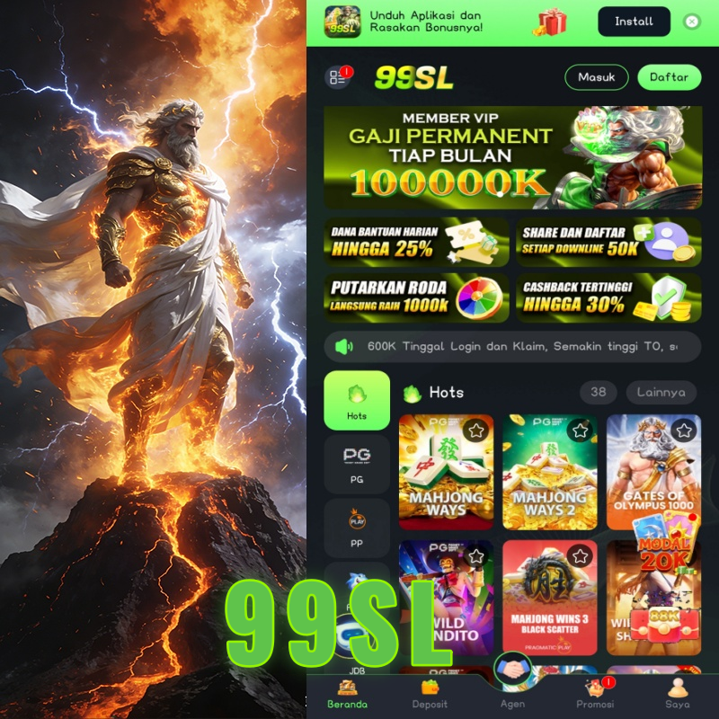 99SL - Login Situs Resmi dan Nikmati Ragam Game PG Soft