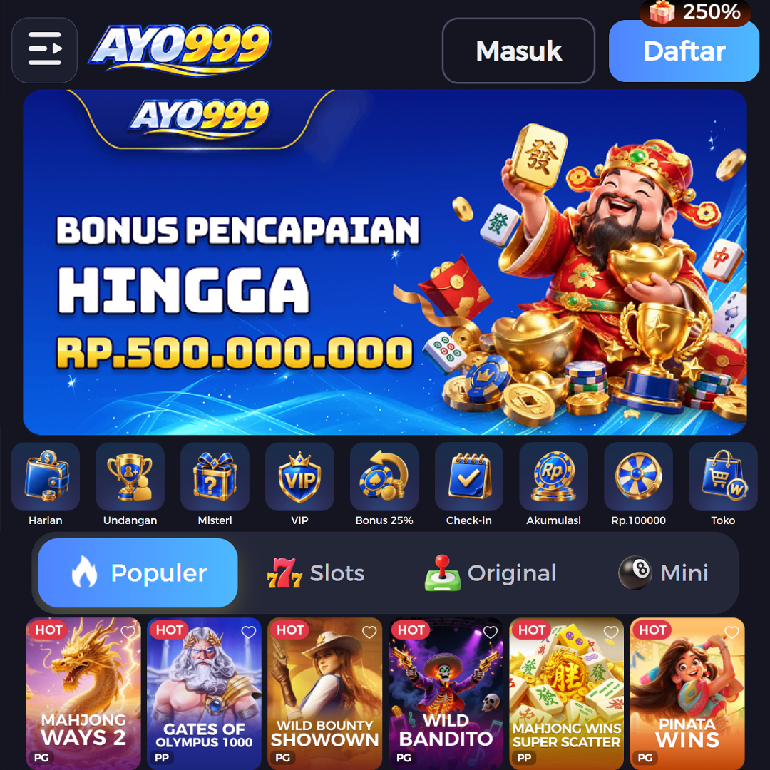AYO999 - Permainan Slot Online