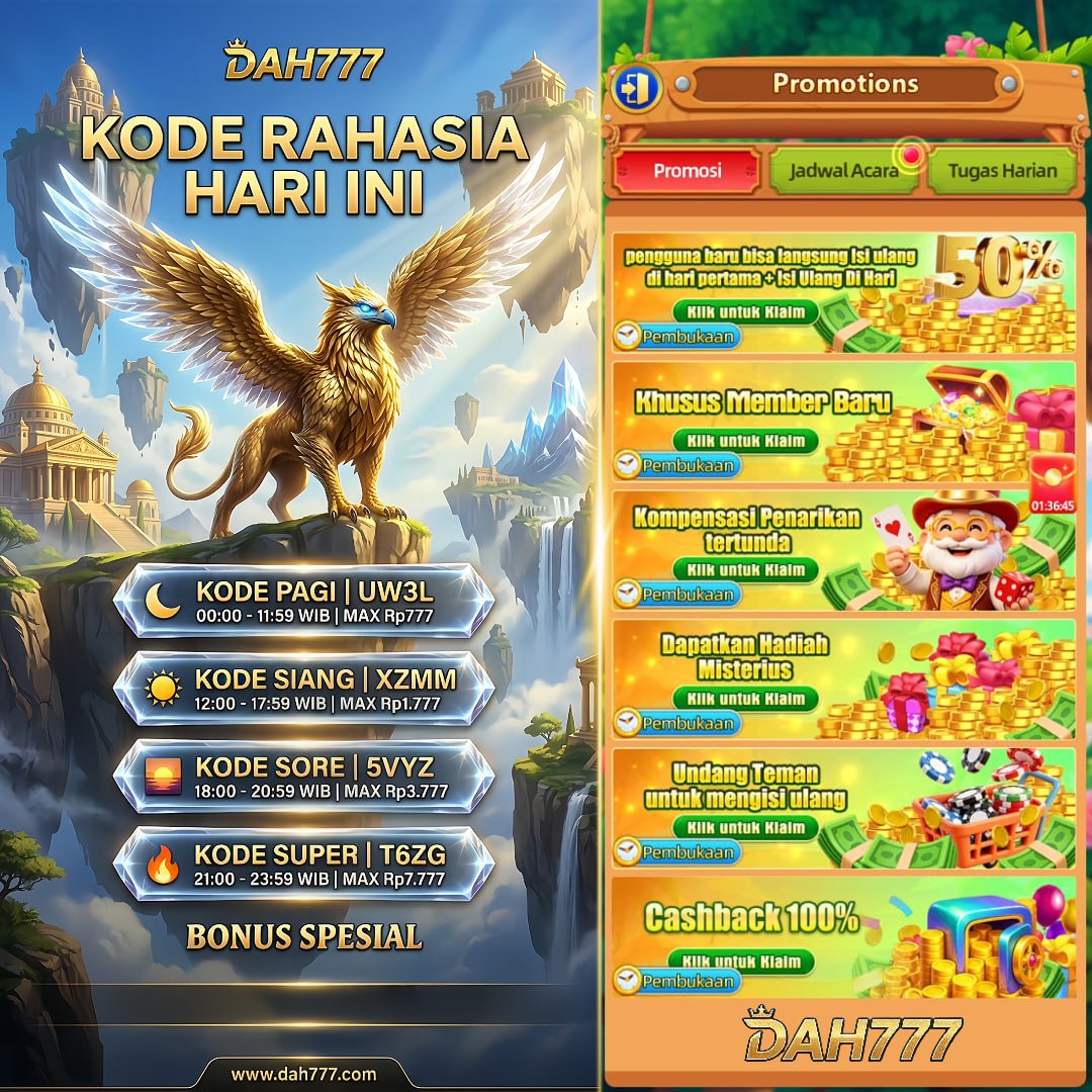 DAH777 - Login Situs Resmi dan Nikmati Ragam Game PG Soft