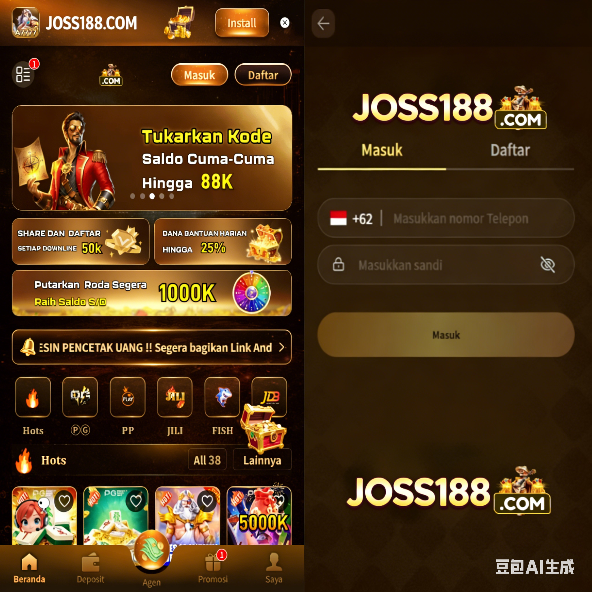 JOSS188 - Platform Game Online dengan Beragam Pilihan Permainan Seru