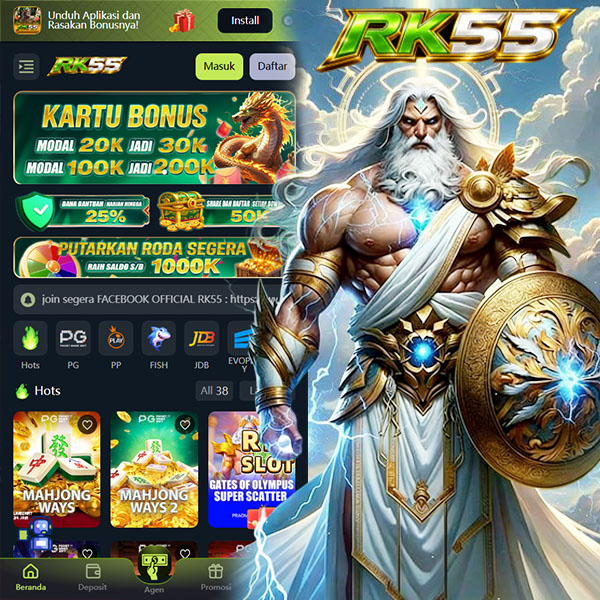 RP55 - Login Situs Resmi dan Nikmati Ragam Game PG Soft