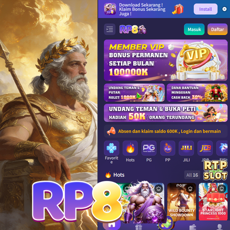 RP8 - Situs Resmi Slot Online dan Pilihan Game PG Soft
